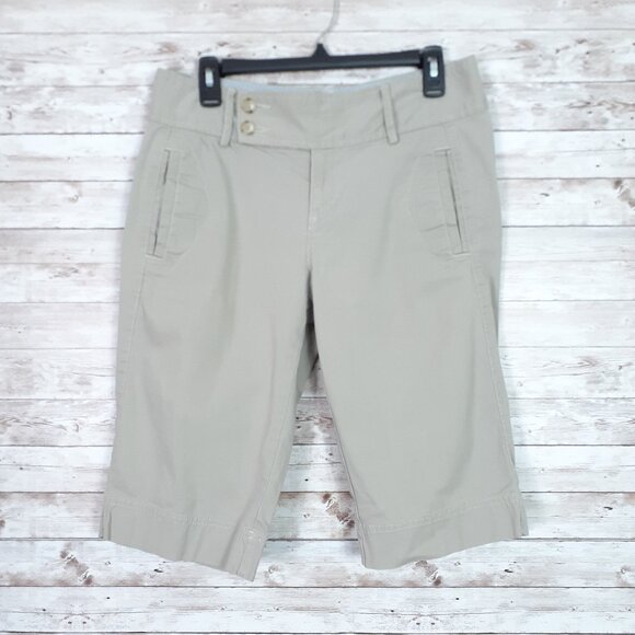 Eddie Bauer Pants - Eddie Bauer Womens Bermuda Shorts Size 6 Vashon Fit Beige 757